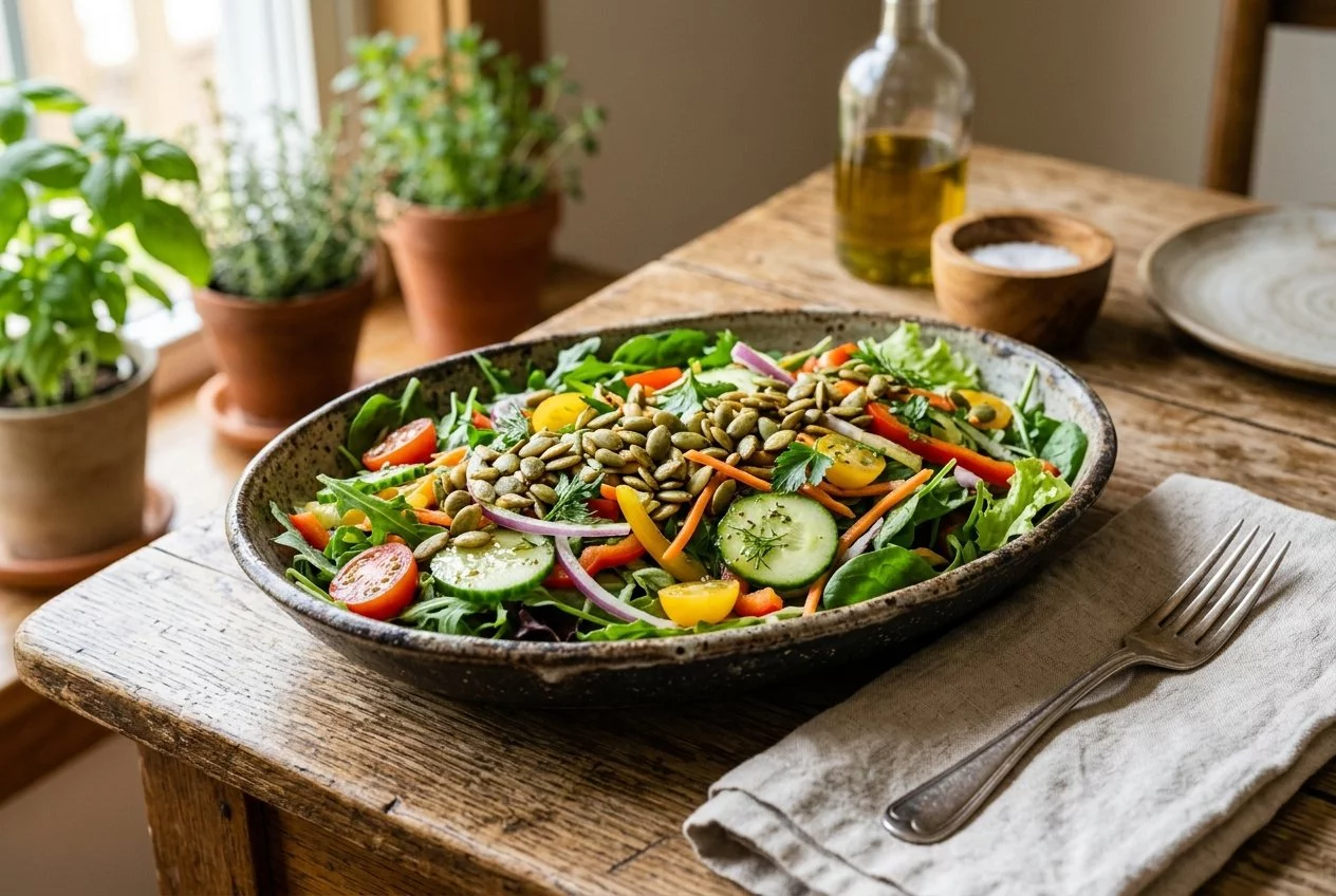 Sebzeli Salata